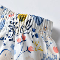 Load image into Gallery viewer, 2 Pieces Set Baby Kid Girls Cartoon Print T-Shirts Butterfly And Plant Shorts Wholesale 211109121
