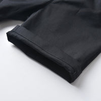 Load image into Gallery viewer, 2 Pieces Set Baby Kid Boys Dressy Solid Color Checked Bow Shirts And Striped Rompers Wholesale 211109132
