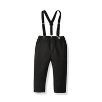 Load image into Gallery viewer, 3 Pieces Set Baby Kid Boys Dressy Solid Color Bow Shirts Jumpsuits And Vests Waistcoats Wholesale 211109135
