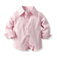 Load image into Gallery viewer, 3 Pieces Set Baby Kid Boys Dressy Solid Color Bow Shirts Jumpsuits And Vests Waistcoats Wholesale 211109135
