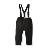 Load image into Gallery viewer, 3 Pieces Set Baby Kid Boys Dressy Solid Color Bow Shirts Jumpsuits And Vests Waistcoats Wholesale 211109135
