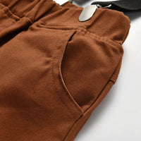 Load image into Gallery viewer, 2 Pieces Set Baby Kid Boys Checked Shirts Solid Color And Bow Jumpsuits Others accessories Wholesale 211109145
