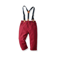 Load image into Gallery viewer, 3 Pieces Set Baby Boys Birthday Party Bow Rompers Striped Vests Waistcoats And Solid Color Jumpsuits Wholesale 211109156
