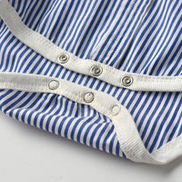 Load image into Gallery viewer, 3 Pieces Set Baby Boys Birthday Party Bow Rompers Striped Vests Waistcoats And Solid Color Jumpsuits Wholesale 211109156
