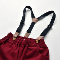 Load image into Gallery viewer, 3 Pieces Set Baby Boys Birthday Party Bow Rompers Striped Vests Waistcoats And Solid Color Jumpsuits Wholesale 211109156
