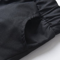 Load image into Gallery viewer, 2 Pieces Set Baby Kid Boys Birthday Party Bow Embroidered Shirts And Solid Color Rompers Wholesale 211109162
