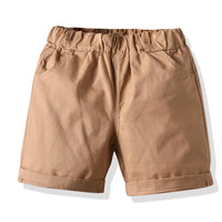 Load image into Gallery viewer, Baby Kid Boys Solid Color Striped Shorts Wholesale 211109167
