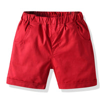 Load image into Gallery viewer, Baby Kid Boys Solid Color Striped Shorts Wholesale 211109167
