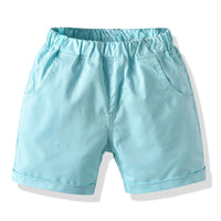 Load image into Gallery viewer, Baby Kid Boys Solid Color Striped Shorts Wholesale 211109167
