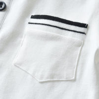 Load image into Gallery viewer, 3 Pieces Set Baby Kid Boys Birthday Party Striped Bow Polo Shirts Solid Color Vests Waistcoats And Pants Wholesale 211109169
