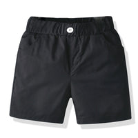 Load image into Gallery viewer, 2 Pieces Set Baby Kid Boys Solid Color Polo Shirts And Shorts Wholesale 21110918
