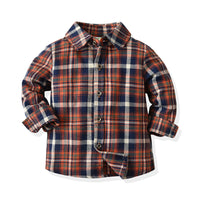 Load image into Gallery viewer, 2 Pieces Set Baby Kid Boys Birthday Party Checked Bow Shirts And Solid Color Jumpsuits Wholesale 211109187
