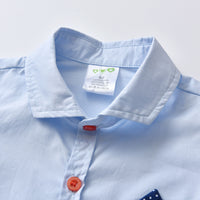 Load image into Gallery viewer, 2 Pieces Set Baby Boys Birthday Party Bow Rompers And Solid Color Jumpsuits Wholesale 211109193
