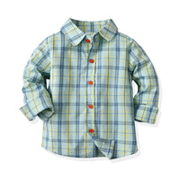 Load image into Gallery viewer, 2 Pieces Set Baby Kid Boys Birthday Party Checked Bow Shirts And Solid Color Jumpsuits Wholesale 211109198
