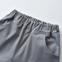 Load image into Gallery viewer, 2 Pieces Set Baby Kid Boys Birthday Party Solid Color Bow Shirts And Jumpsuits Wholesale 211109212
