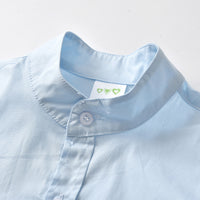 Load image into Gallery viewer, 2 Pieces Set Baby Kid Boys Birthday Party Solid Color Bow Shirts And Rompers Wholesale 211109214
