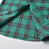 Load image into Gallery viewer, 2 Pieces Set Baby Kid Boys Birthday Party Checked Bow Shirts And Solid Color Jumpsuits Wholesale 211109217
