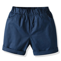 Load image into Gallery viewer, 2 Pieces Set Baby Kid Boys Birthday Party Bow Shirts And Solid Color Rompers Wholesale 211109225
