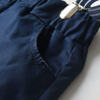 Load image into Gallery viewer, 2 Pieces Set Baby Kid Boys Birthday Party Bow Shirts And Solid Color Rompers Wholesale 211109225
