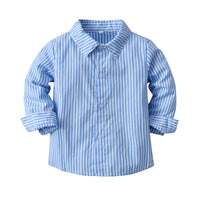 Load image into Gallery viewer, 3 Pieces Set Baby Kid Boys Dressy Birthday Party Striped Bow Shirts Solid Color Vests Waistcoats And Pants Wholesale 211109240
