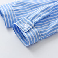 Load image into Gallery viewer, 3 Pieces Set Baby Kid Boys Dressy Birthday Party Striped Bow Shirts Solid Color Vests Waistcoats And Pants Wholesale 211109240
