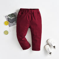 Load image into Gallery viewer, Baby Kid Girls Boys Solid Color Pants Wholesale 211109239
