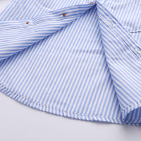 Load image into Gallery viewer, 2 Pieces Set Baby Kid Boys Birthday Party Striped Bow Shirts And Solid Color Pants Wholesale 211109242
