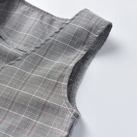 Load image into Gallery viewer, 3 Pieces Set Baby Kid Boys Birthday Party Solid Color Shirts Pants Suits And Checked Vests Waistcoats Others accessories Wholesale 211109256
