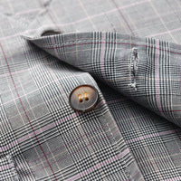 Load image into Gallery viewer, 3 Pieces Set Baby Kid Boys Birthday Party Solid Color Shirts Pants Suits And Checked Vests Waistcoats Others accessories Wholesale 211109256
