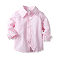 Load image into Gallery viewer, 2 Pieces Set Baby Kid Boys Birthday Party Solid Color Bow Shirts And Jumpsuits Wholesale 21110926
