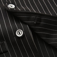 Load image into Gallery viewer, 3 Pieces Set Baby Kid Boys Dressy Birthday Party Solid Color Bow Shirts And Striped Vests Waistcoats And Pants Suits Wholesale 211109299
