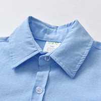 Load image into Gallery viewer, 3 Pieces Set Baby Kid Boys Dressy Birthday Party Solid Color Bow Shirts And Striped Vests Waistcoats And Pants Suits Wholesale 211109299
