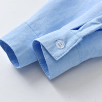 Load image into Gallery viewer, 3 Pieces Set Baby Kid Boys Dressy Birthday Party Solid Color Bow Shirts And Striped Vests Waistcoats And Pants Suits Wholesale 211109299
