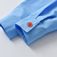 Load image into Gallery viewer, 2 Pieces Set Baby Kid Boys Birthday Party Solid Color Bow Shirts And Jumpsuits Wholesale 21110930
