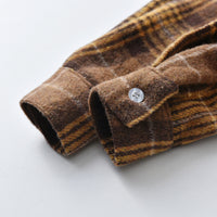 Load image into Gallery viewer, 2 Pieces Set Baby Kid Boys Dressy Birthday Party Checked Bow Shirts And Solid Color Pants Suits Wholesale 211109300
