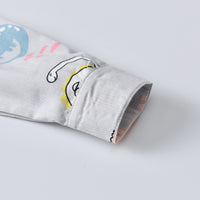 Load image into Gallery viewer, 2 Pieces Set Baby Kid Boys Birthday Party Cartoon Bow Print Shirts And Solid Color Jumpsuits Wholesale 211109306
