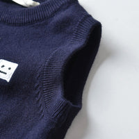 Load image into Gallery viewer, 3 Pieces Set Baby Kid Boys Birthday Party Checked Shirts Expression Vests Waistcoats And Solid Color Jeans Wholesale 211109308
