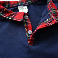 Load image into Gallery viewer, Baby Kid Boys Color-blocking Checked Polo Shirts Wholesale 211109310
