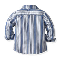 Load image into Gallery viewer, 2 Pieces Set Baby Kid Boys Striped Shirts And Pants Wholesale 211109327
