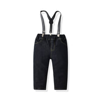 Load image into Gallery viewer, Baby Kid Boys Solid Color Striped Pants Jeans Wholesale 211109329
