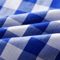 Load image into Gallery viewer, 2 Pieces Set Baby Kid Boys Birthday Party Checked Bow Shirts And Solid Color Jumpsuits Wholesale 21110933
