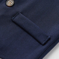 Load image into Gallery viewer, 3 Pieces Set Baby Kid Boys Dressy Solid Color Vests Waistcoats Bow Shirts And Suits Trousers Wholesale 211109330
