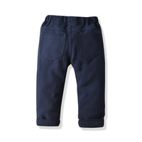 Load image into Gallery viewer, 2 Pieces Set Baby Kid Boys Dressy Striped Bow Shirts And Suits Trousers Wholesale 211109332
