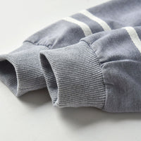 Load image into Gallery viewer, 2 Pieces Set Baby Kid Boys Striped Print Hoodies Swearshirts And Solid Color Pants Wholesale 211109334
