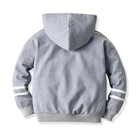 Load image into Gallery viewer, 2 Pieces Set Baby Kid Boys Striped Print Hoodies Swearshirts And Solid Color Pants Wholesale 211109335
