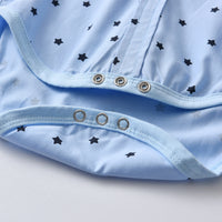 Load image into Gallery viewer, 2 Pieces Set Baby Kid Boys Star Print Shirts And Solid Color Jeans Wholesale 211109345
