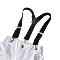 Load image into Gallery viewer, 2 Pieces Set Kid Boys Solid Color Bow Shirts And Pants Wholesale 211109356
