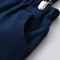 Load image into Gallery viewer, 2 Pieces Set Kid Boys Checked Shirts And Solid Color Pants Wholesale 211109358
