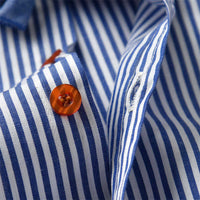 Load image into Gallery viewer, 2 Pieces Set Baby Kid Boys Striped Bow Shirts And Solid Color Pants Wholesale 211109361
