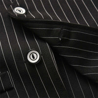 Load image into Gallery viewer, 3 Pieces Set Baby Kid Boys Dressy Striped Vests Waistcoats Checked Bow Shirts And Suits Trousers Wholesale 211109406
